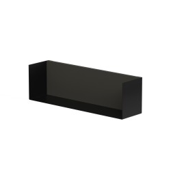 Vannas istabas plaukts KAME 40cm, black/antracite grey