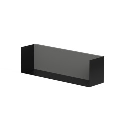 Vannas istabas plaukts KAME 40cm, black/grey stone