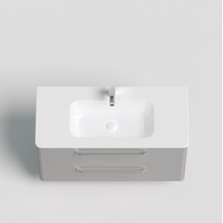 Vannas istabas skapītis ar izlietni Kame SOFT 100cm, BU/10-3DR/D11-SFT+SR1014618