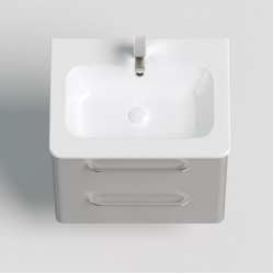 Vannas istabas skapītis ar izlietni Kame SOFT 60cm, BU/6-3DR/D11-SFT+SR614618