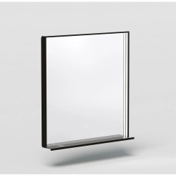 Spogulis rāmī ar LED apgaismojumu Kame INDO 80x80cm, MR-R01/80-80/BL
