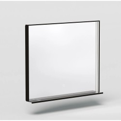 Spogulis rāmī ar LED apgaismojumu Kame INDO 100x80cm, MR-R01/100-80/BL