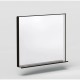 Spogulis rāmī ar LED apgaismojumu Kame INDO 100x80cm, MR-R01/100-80/BL Spogulis rāmī ar LED apgaismojumu Kame INDO 100x80cm, MR-R01/100-80/BL