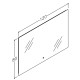 Spogulis ar dimmējamu LED apgaismojumu Kame GRACE 120x80cm, MRL/120-80