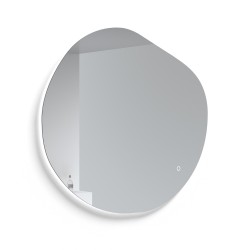 Spogulis ar dimmējamu LED apgaismojumu Kame ORGANIC 90x80cm