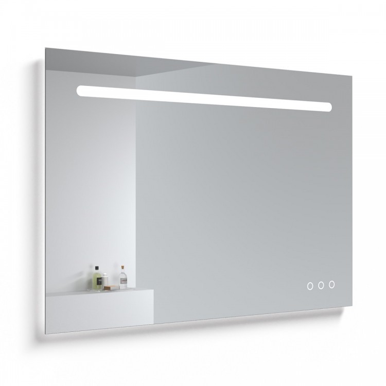 Spogulis ar LED apgaismojumu, Bluetooth un spoguļa apsildi Kame SMART, 120x80cm Spogulis ar LED apgaismojumu, Bluetooth un spoguļa apsildi Kame SMART, 120x80cm