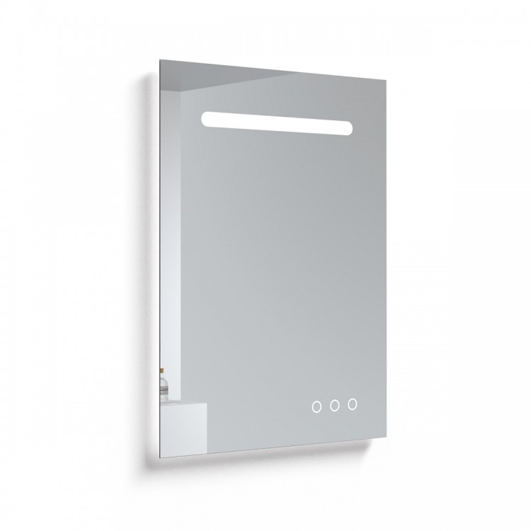 Spogulis ar LED apgaismojumu, Bluetooth un spoguļa apsildi Kame SMART, 60x80cm Spogulis ar LED apgaismojumu, Bluetooth un spoguļa apsildi Kame SMART, 60x80cm
