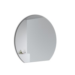 Spogulis ar LED apgaismojumu Kame SEMI ROUND 100x90cm