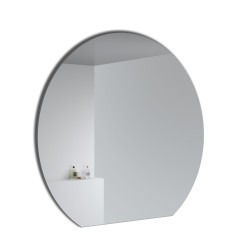 Spogulis ar LED apgaismojumu Kame SEMI ROUND 120x110cm