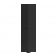 Vannas istabas augstais skapis Kame TERRA 160x35cm, matt black