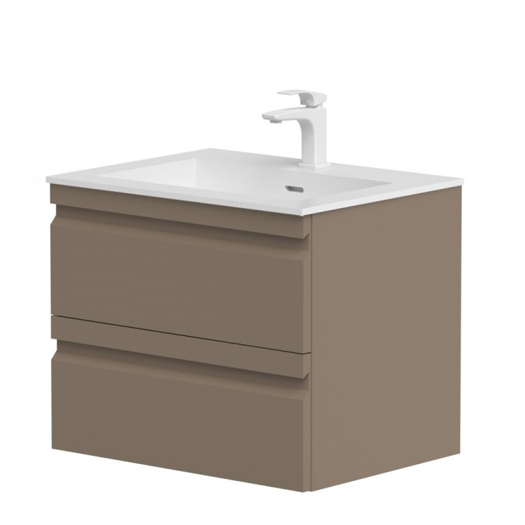 Vannas istabas skapītis izlietnei Kame Terra 60cm, cocoa brown Vannas istabas skapītis izlietnei Kame Terra 60cm, cocoa brown