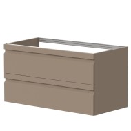 Vannas istabas skapītis izlietnei Kame Terra 100cm, cocoa brown