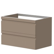 Vannas istabas skapītis izlietnei Kame Terra 80cm, cocoa brown