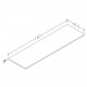 Darba virsma no dektona Kame DECTON 160cm, WP/16-3/D21 Darba virsma no dektona Kame DECTON 160cm, WP/16-3/D21