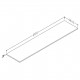 Darba virsma no dektona Kame DECTON 200cm, WP/20-3/D21 Darba virsma no dektona Kame DECTON 200cm, WP/20-3/D21