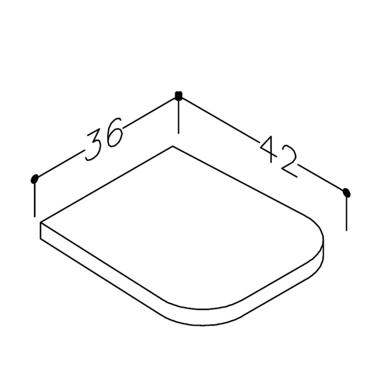 Tualetes pods piekaramais Kame Bormida Rimless ar Soft Close Slim vāku, balts