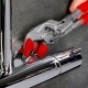 Plastmasas aizsargžokļi uzgriežņu stangām KNIPEX 180mm 3 pāri Plastmasas aizsargžokļi uzgriežņu stangām KNIPEX 180mm 3 pāri
