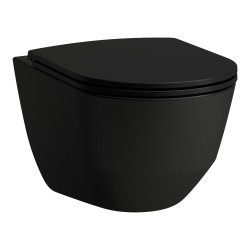 Komplekts Laufen Pro ar Slim SC vāku+ rāmis+ melna poga