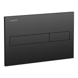 Noskalošanas taustiņš Laufen LIS DUO, melna H895661716