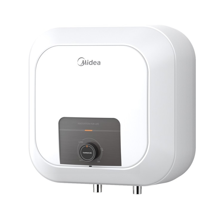 Elektriskais ūdens sildītājs (boileris) Midea Lume Xpress 15L, virs izlietnes