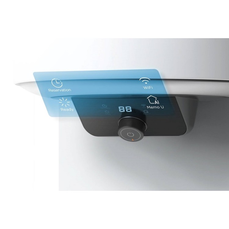 Elektriskais ūdens sildītājs (boileris) Midea Lume Uno WIFI 50 L