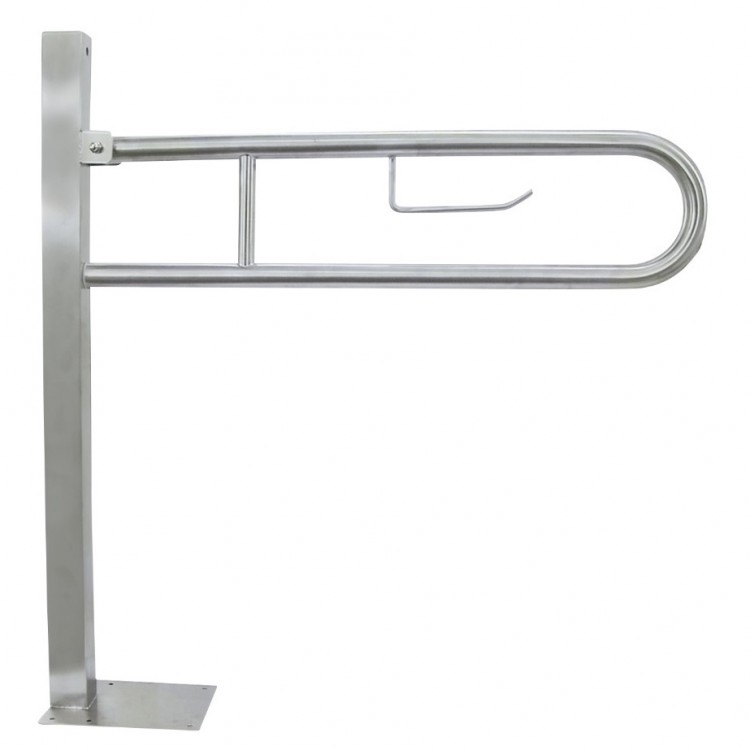 Nofer Invalīdu rokturis paceļams 80cm grīdas, satīns 15064.S Nofer Invalīdu rokturis paceļams 80cm grīdas, satīns 15064.S