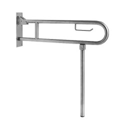 Nofer Invalīdu roku balsts 80cm, paceļams ar balstu, satīns 15206.S