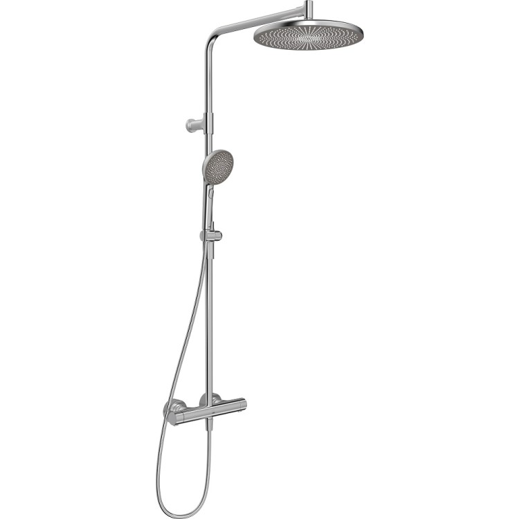 Dušas sistēma ORAS AURELIA, matēts tērauds, 4792-80