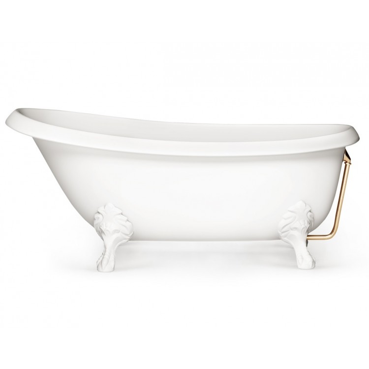 Brīvi stāvoša vanna PAA VICTORIA 1700x830x610, Silkstone, kājas Antica