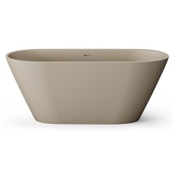 Brīvi stāvoša vanna PAA DECO NUDO 1600x725, silkstone, matte caffelatte