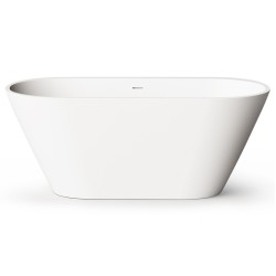 Brīvi stāvoša vanna PAA DECO NUDO 1600x725, silkstone