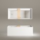 Brīvi stāvoša vanna PAA INFINITY 1800x800mm, silkstone