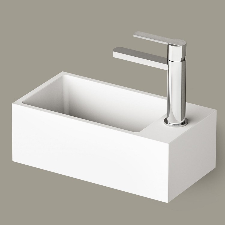 Vannas istabas uzliekamā izlietne PAA MI 400x210 mm