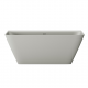 Brīvi stāvoša vanna PAA QUADRO WALL 1600x750, silkstone, VAQUWAS/03