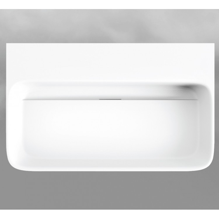 Vannas istabas uzliekamā izlietne PAA QUADRO GRAPHITE 700x430mm, IQUAS/01 Vannas istabas uzliekamā izlietne PAA QUADRO GRAPHITE 700x430mm, IQUAS/01