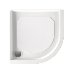 Dušas paliktnis pusapaļš PAA Classic RO 90 R-500, 900x900