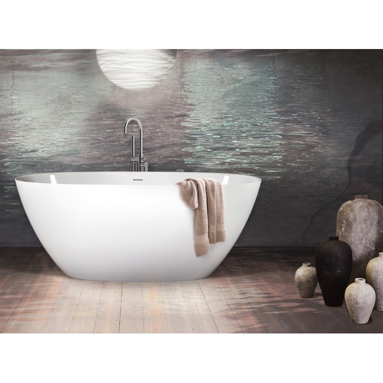 Brīvi stāvoša vanna PAA PERLA 1600x750, Glossy Clay VAPERL/xx