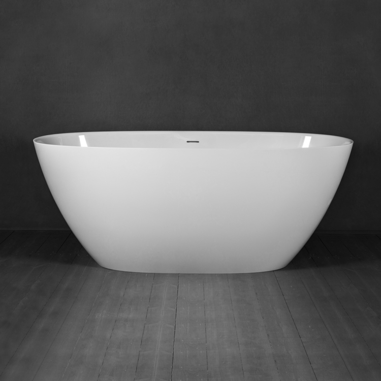 Brīvi stāvoša vanna PAA PERLA 1600x750, Glossy Clay VAPERL/xx