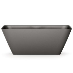 Brīvi stāvoša vanna PAA QUADRO 1590x700, silkstone graphite, VAQUAS/01