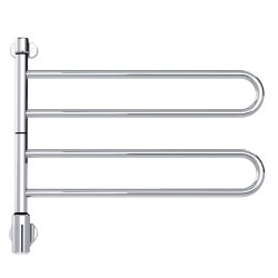 Elektriskais dvieļu žāvētājs PAX Flex U 2/650 43W, hroms