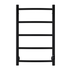 Elektriskais dvieļu žāvētājs PAX Samba Duo Black 45x70cm 40W, melns matēts