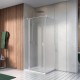 Dušas stūris taisnstūra Radaway NES KDJ II L + S1 120x100 cm