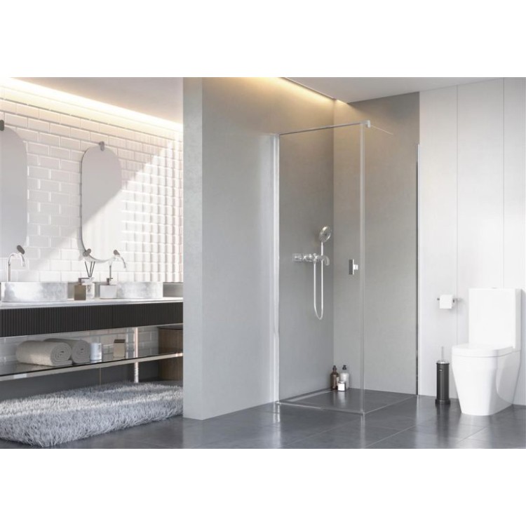 Dušas stūris kvadrātveida Radaway NES KDJ I 80L x 80 cm, hroms