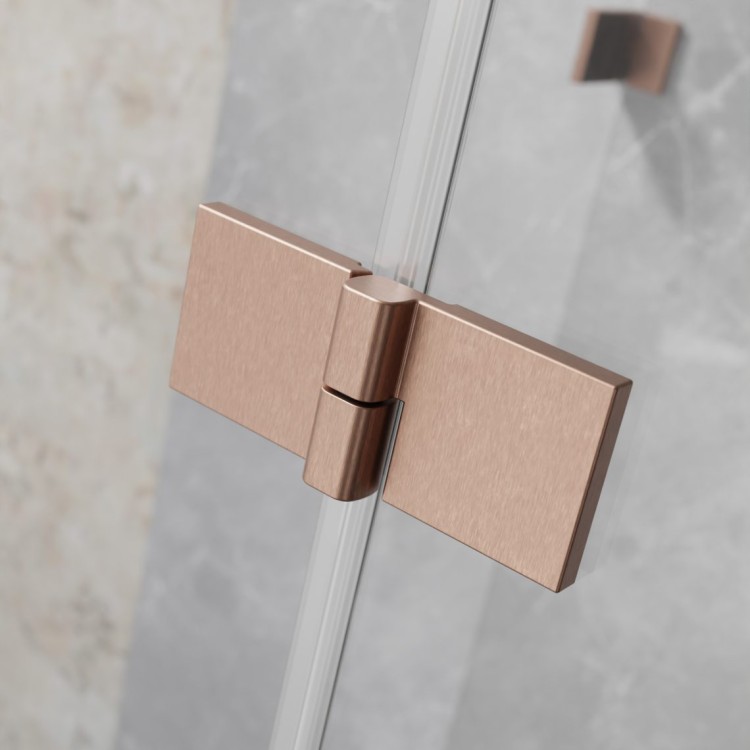 Dušas stūris pusapaļš Radaway Essenza Pro Brushed Copper PDD 80x80 cm Dušas stūris pusapaļš Radaway Essenza Pro Brushed Copper PDD 80x80 cm