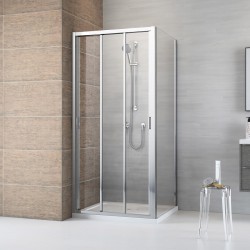 Dušas stūris taisnstūra Radaway EVO DW+S 100x80 cm