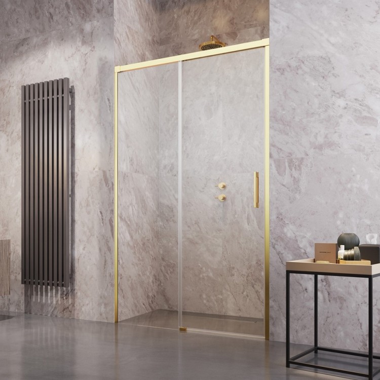 Dušas durvis Radaway Idea Gold DWJ 140 L/R