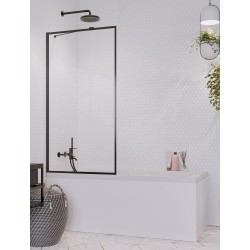 Vannas sieniņa Radaway IDEA Black PNJ II Frame 50 cm