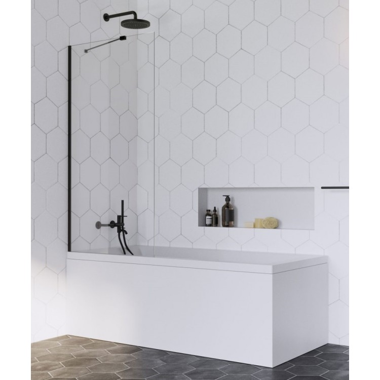 Vannas sieniņa Radaway IDEA Black PNJ II 100 cm