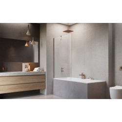 Vannas sieniņa Radaway Modo New Brushed Copper PNJ II 100 cm