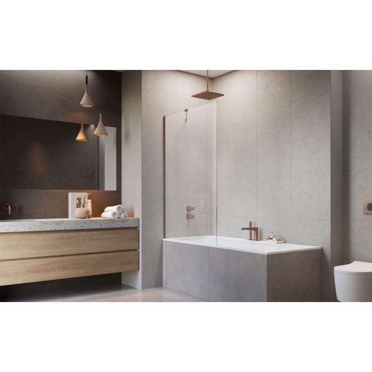 Vannas sieniņa Radaway Modo New Brushed Copper PNJ II 50 cm